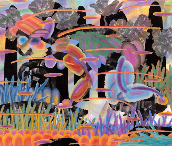 An empty garden